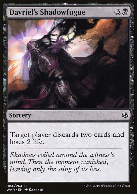 Davriel's Shadowfugue